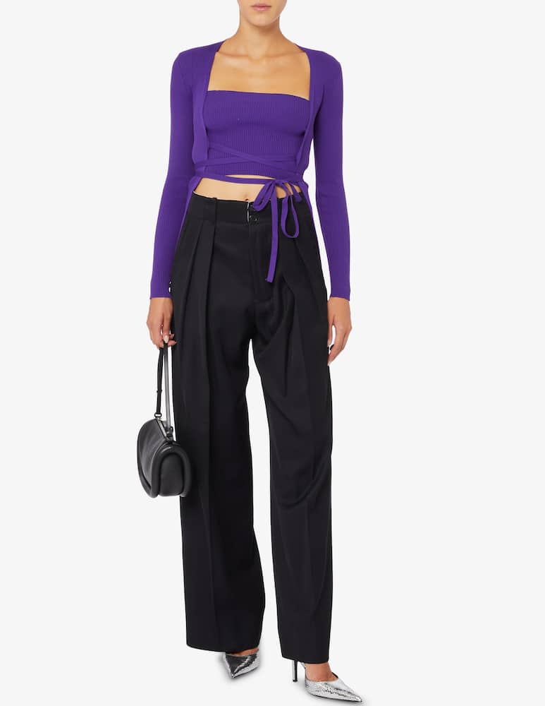 rinascente Rinascente Collection Pink Label Long ribbed cardigan