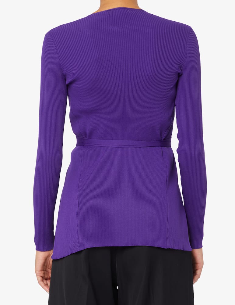 rinascente Rinascente Collection Pink Label Long ribbed cardigan