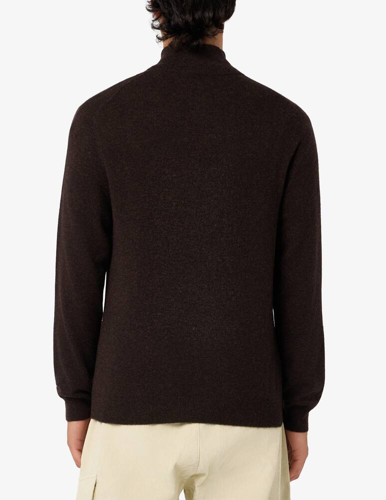 rinascente Pure Cashmere Maglia mezza zip 100% cachemire