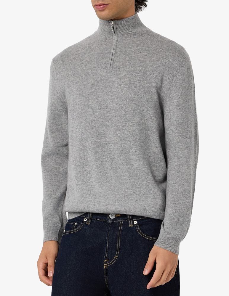 rinascente Pure Cashmere Cashmere half-zip jumper