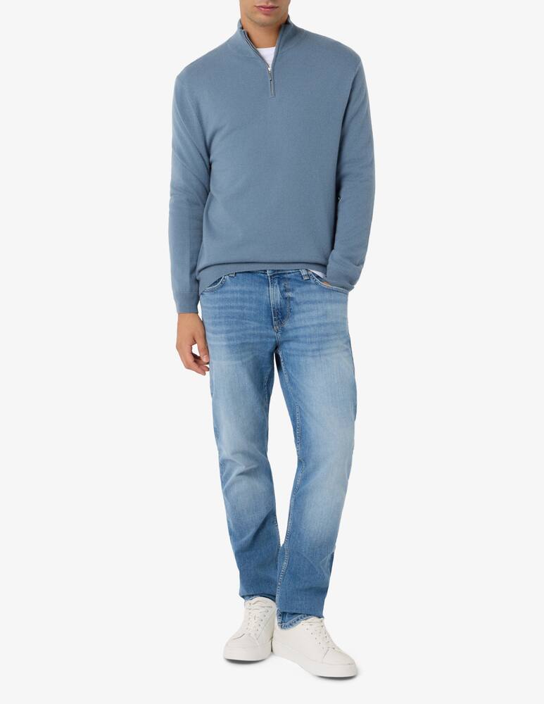 rinascente Pure Cashmere Cashmere half zip jumper