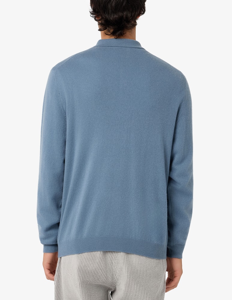 Pure Cashmere Cashmere polo jumper - picture 3 Pure Cashmere Cashmere polo jumper - picture 3
