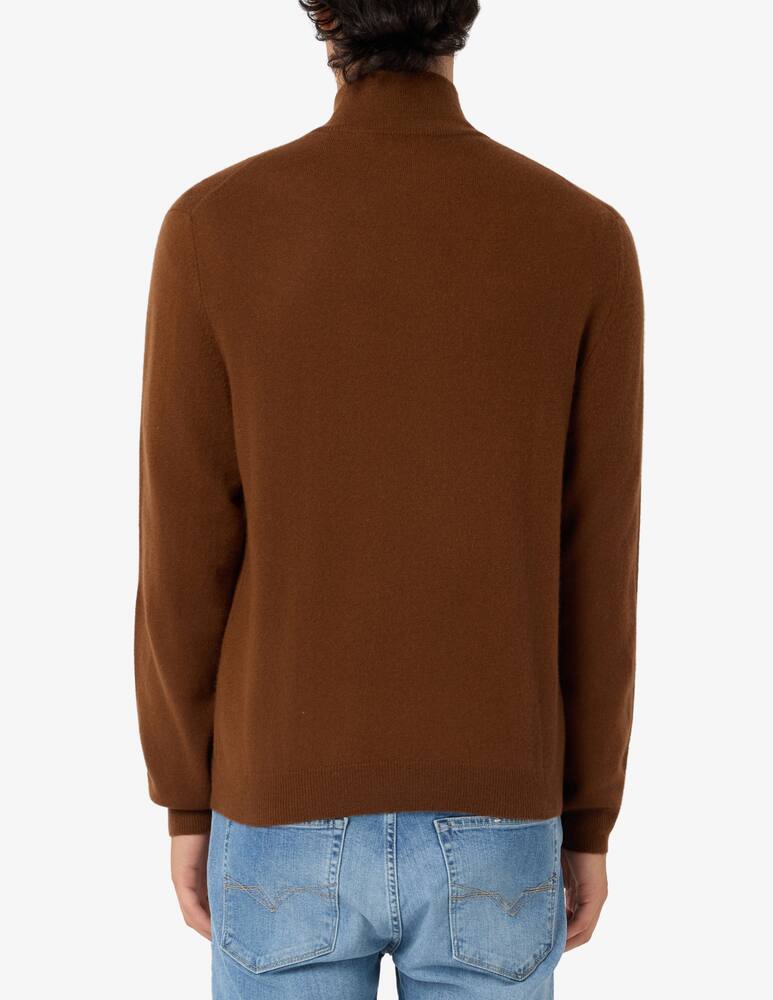 rinascente Pure Cashmere Maglia mezza zip 100% cachemire