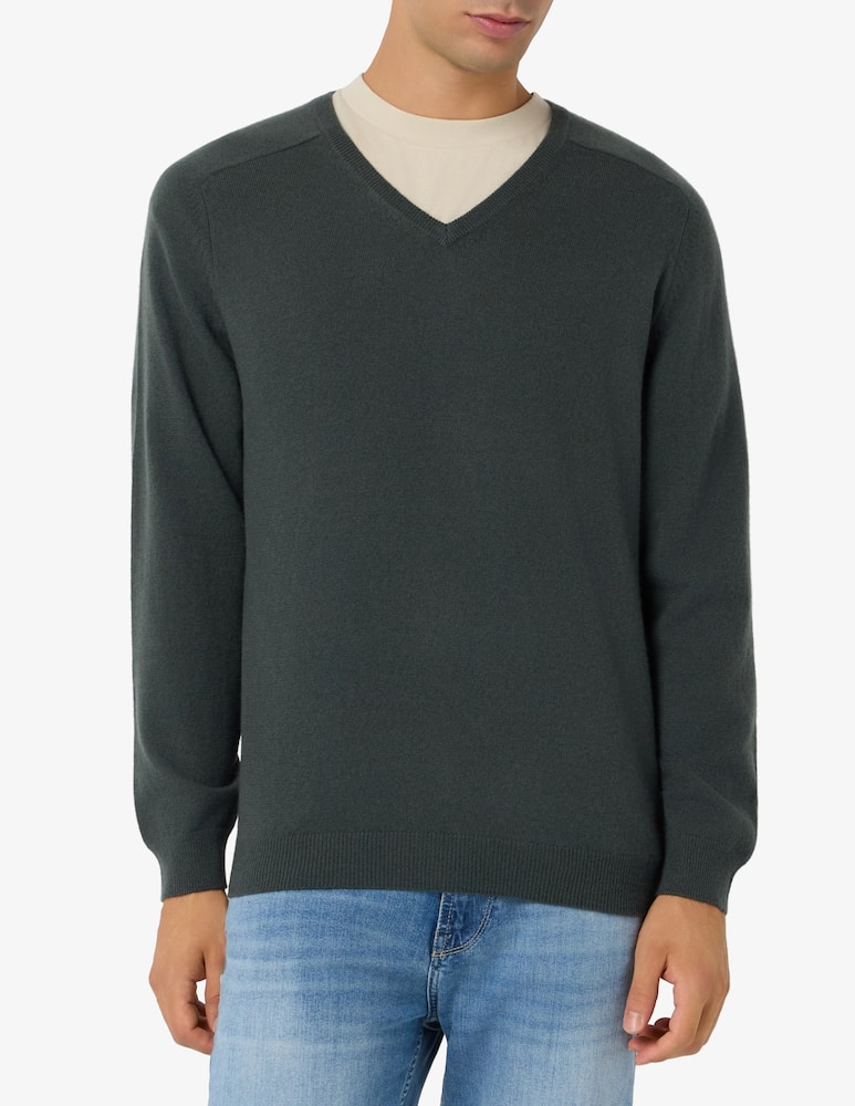 rinascente Pure Cashmere V-neck cashmere jumper