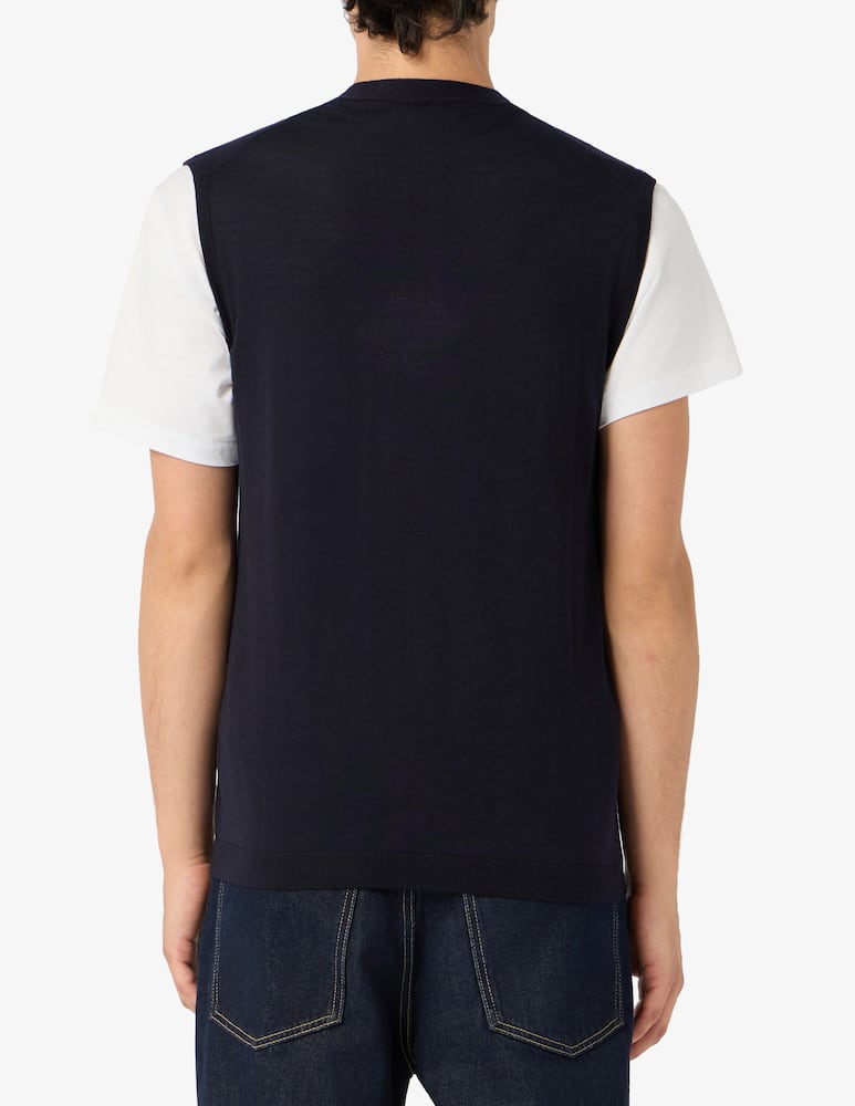 rinascente Rinascente Collection Gilet con bottoni in lana merino extra fine