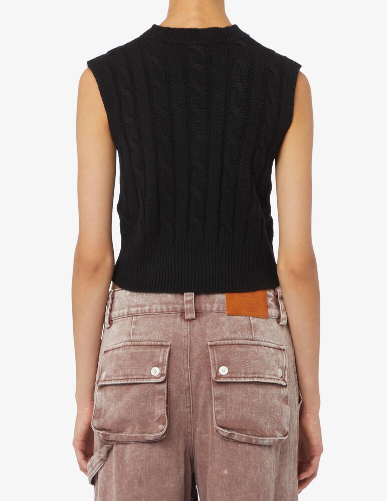 rinascente Rinascente Collection Pink Label Gilet scollo v a coste