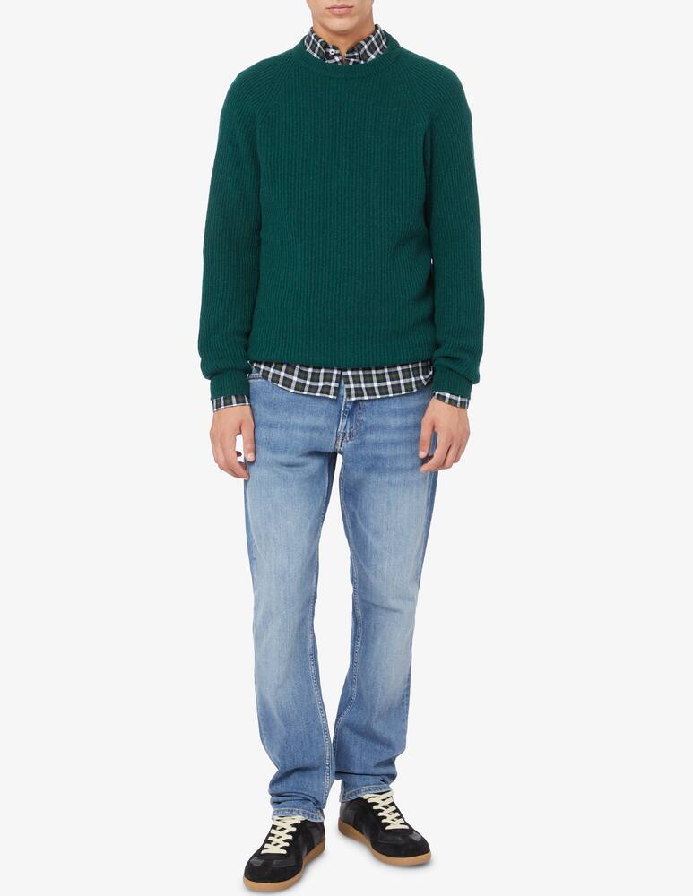 rinascente Scaglione English ribbed cachemere crewneck jumper