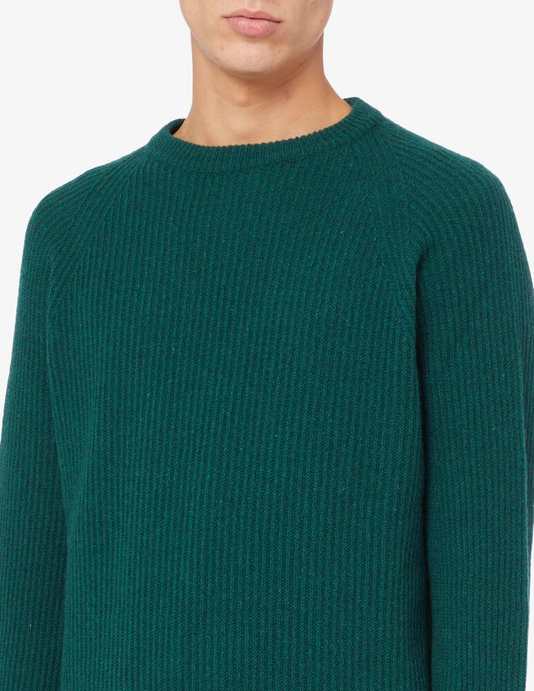 rinascente Scaglione English ribbed cachemere crewneck jumper