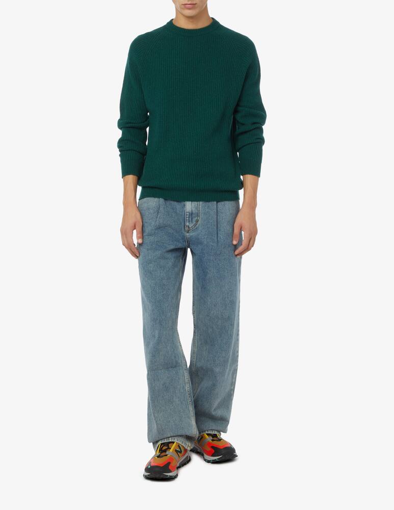 rinascente Scaglione English ribbed cachemere crewneck jumper