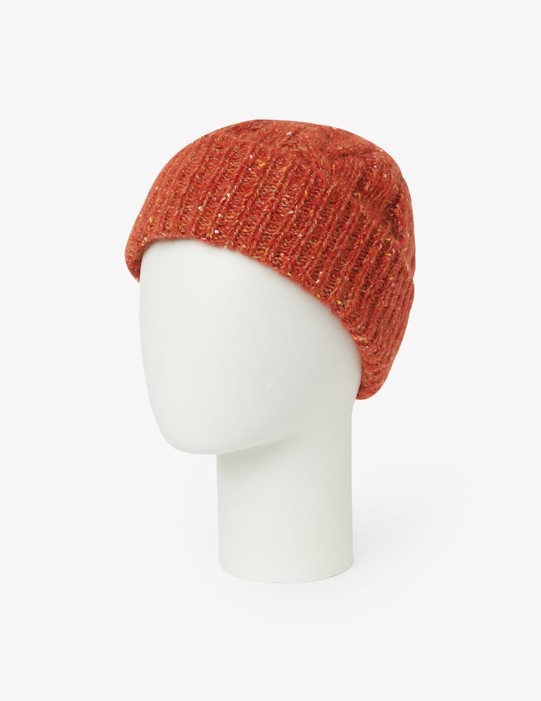 Scaglione Cappello beanie treccia alpaca merino - immagine 1 Scaglione Cappello beanie treccia alpaca merino - immagine 1