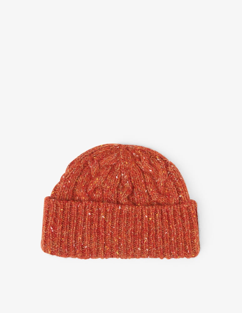Scaglione Cappello beanie treccia alpaca merino - immagine 2 Scaglione Cappello beanie treccia alpaca merino - immagine 2