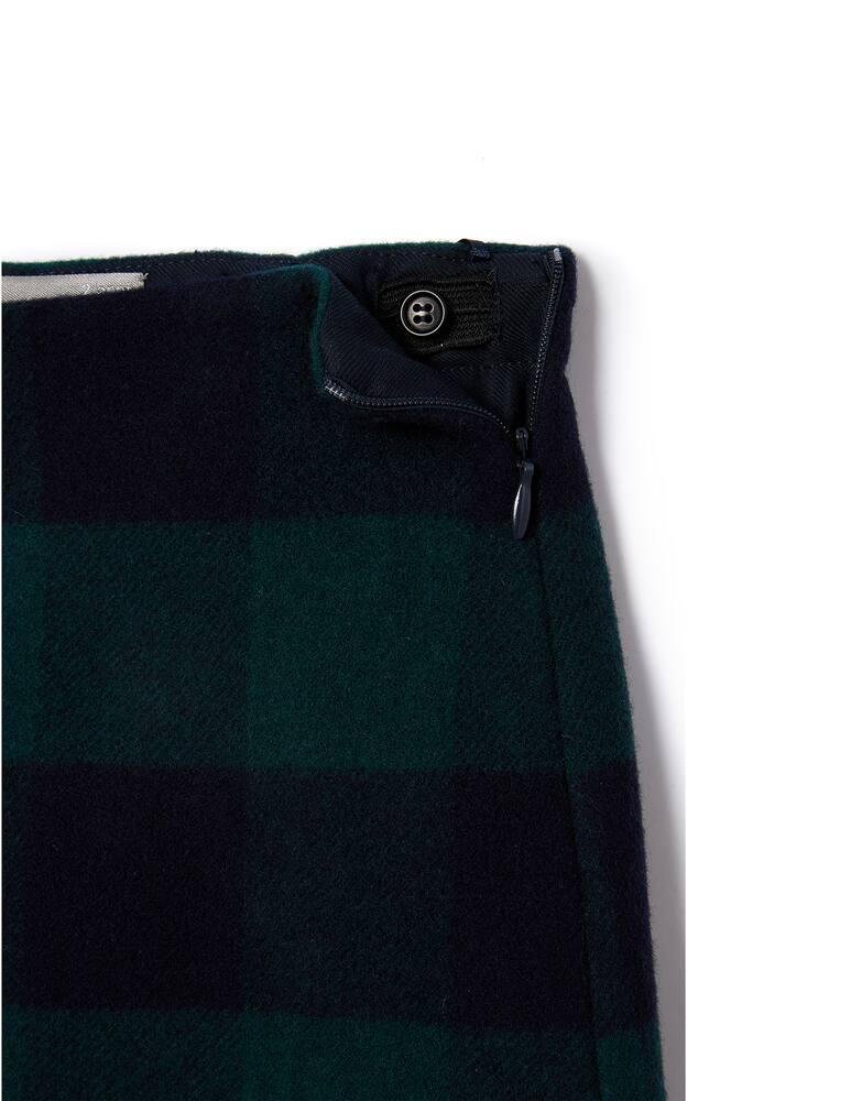 rinascente Il Gufo Gonna a quadretti con frange