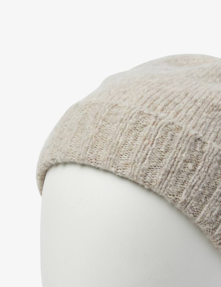 Scaglione Beanie puffed cashmere - picture 4