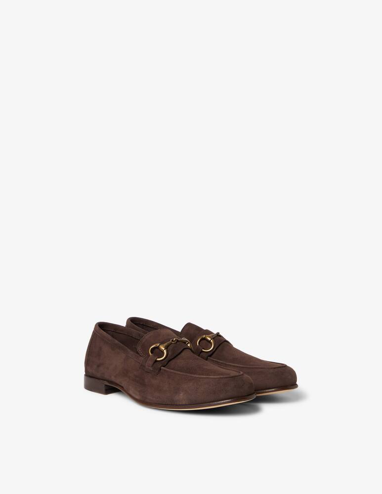 rinascente Il Mocassino Penny suede bit loafers