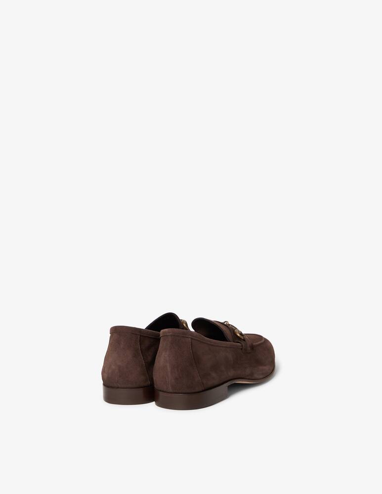 rinascente Il Mocassino Penny suede bit loafers