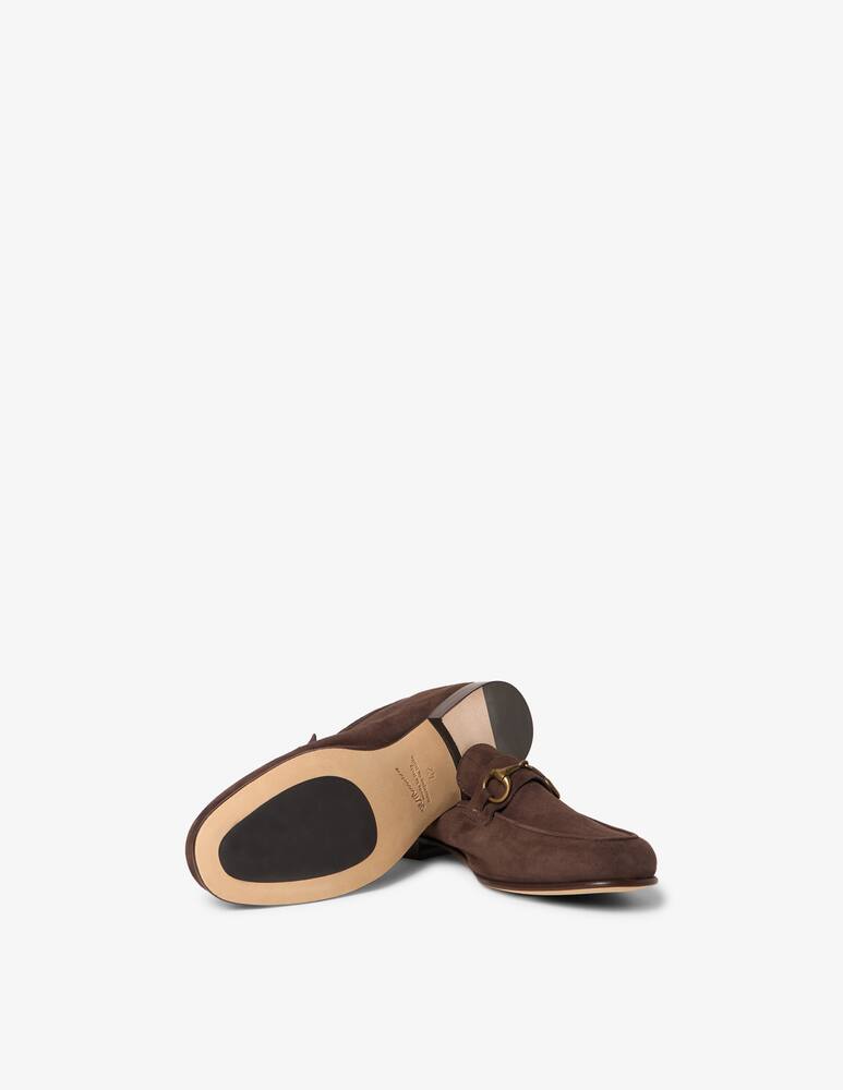 rinascente Il Mocassino Penny suede bit loafers