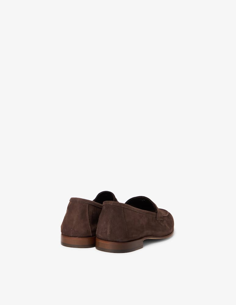 rinascente Il Mocassino Penny suede loafers