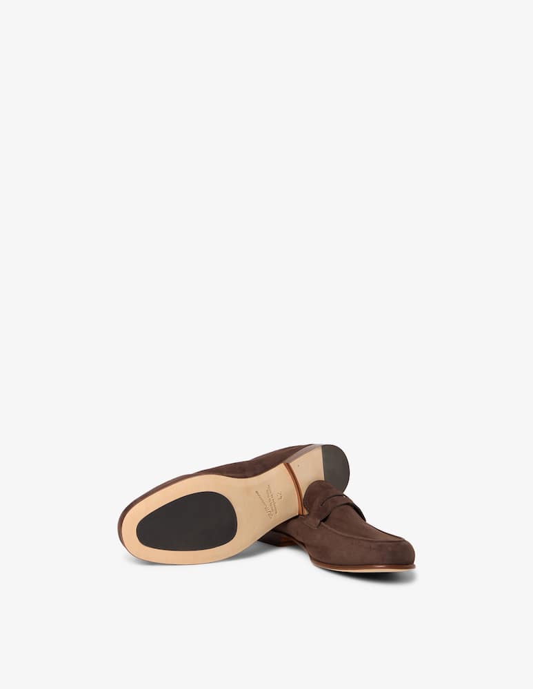 rinascente Il Mocassino Penny suede loafers