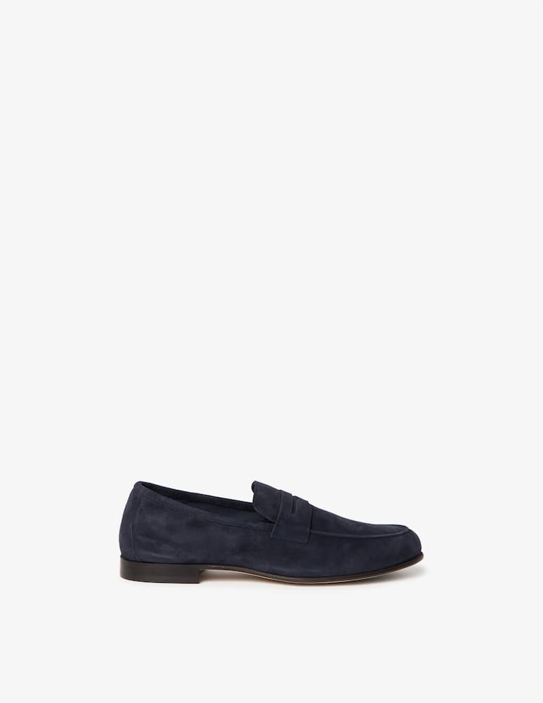 rinascente Il Mocassino Penny suede loafers