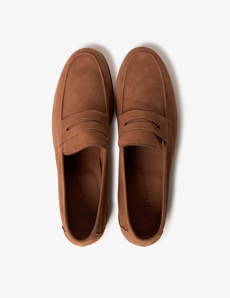 rinascente Il Mocassino Penny suede loafers
