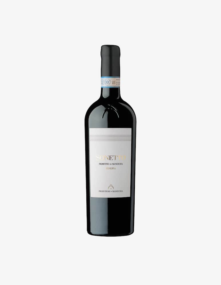 Produttori di Manduria Sonetto Primitivo di Manduria Riserva DOC 2021 750ml - picture 1 Produttori di Manduria Sonetto Primitivo di Manduria Riserva DOC 2021 750ml - picture 1