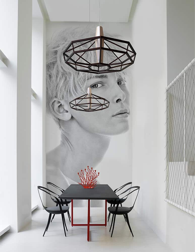 rinascente Driade Candelabro Tenochtitlan - Rosso