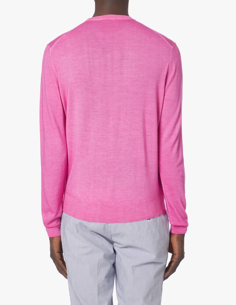 rinascente Drumohr Maglione girocollo in lana merino - rosa