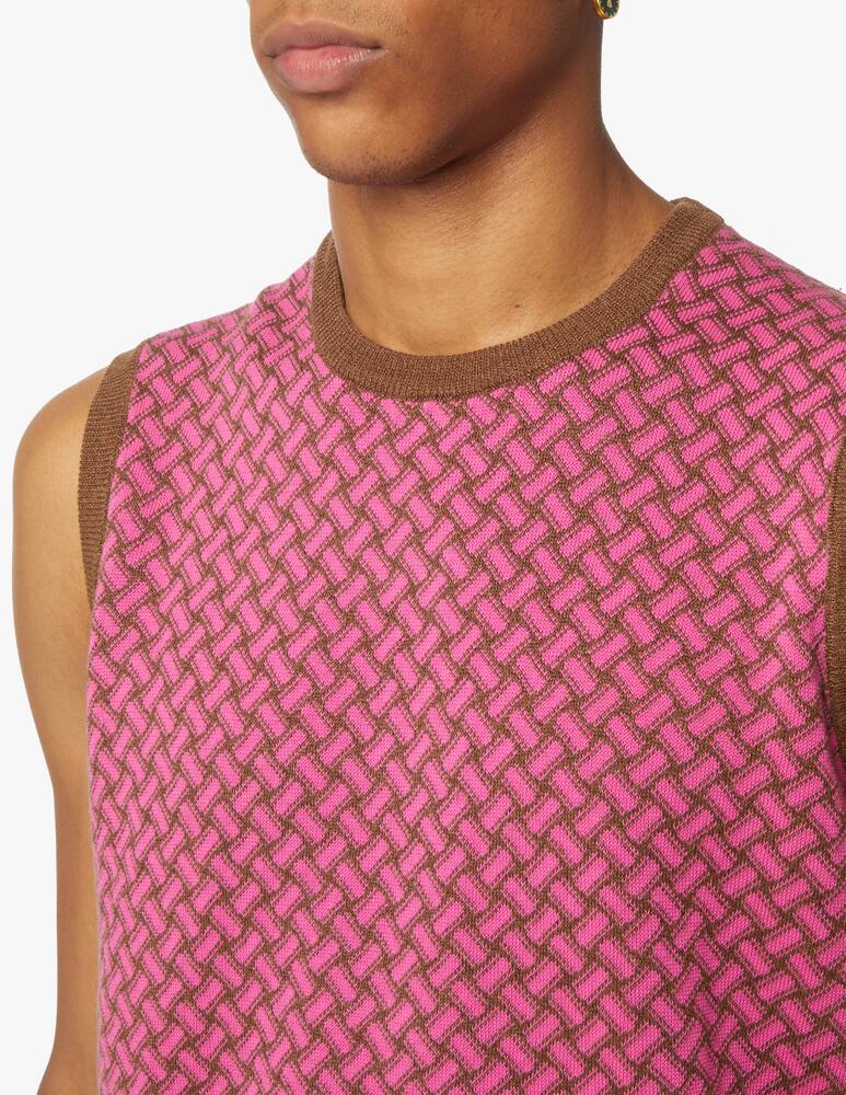 rinascente Drumohr Maglia gilet biscottino - multicolor