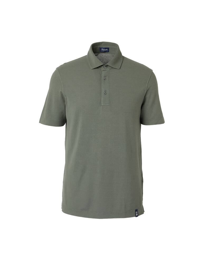 rinascente Drumohr Short sleeve polo shirt - green