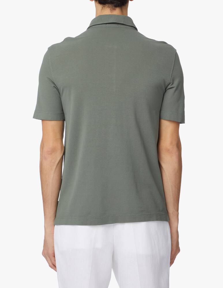 Drumohr Polo manica corta - verde - immagine 3 Drumohr Polo manica corta - verde - immagine 3