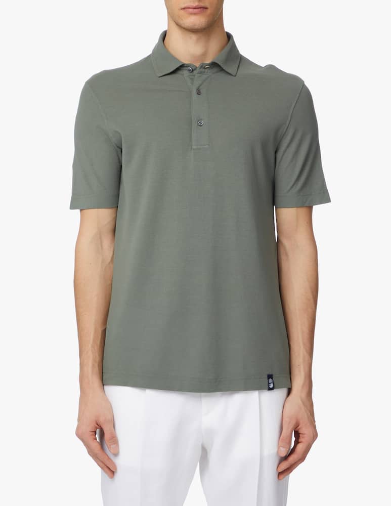 Drumohr Polo manica corta - verde - immagine 1 Drumohr Polo manica corta - verde - immagine 1