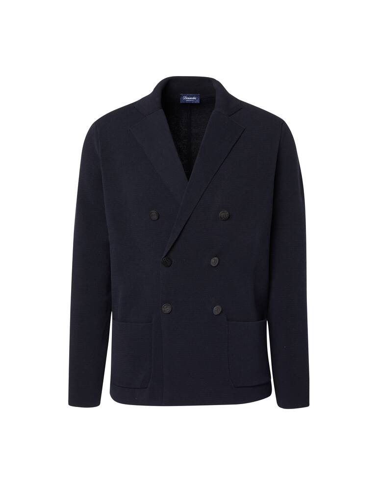 rinascente Drumohr Giacca dp in maglia - blu