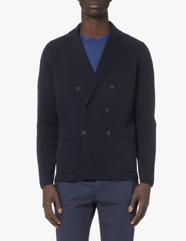 rinascente Drumohr Giacca dp in maglia - blu