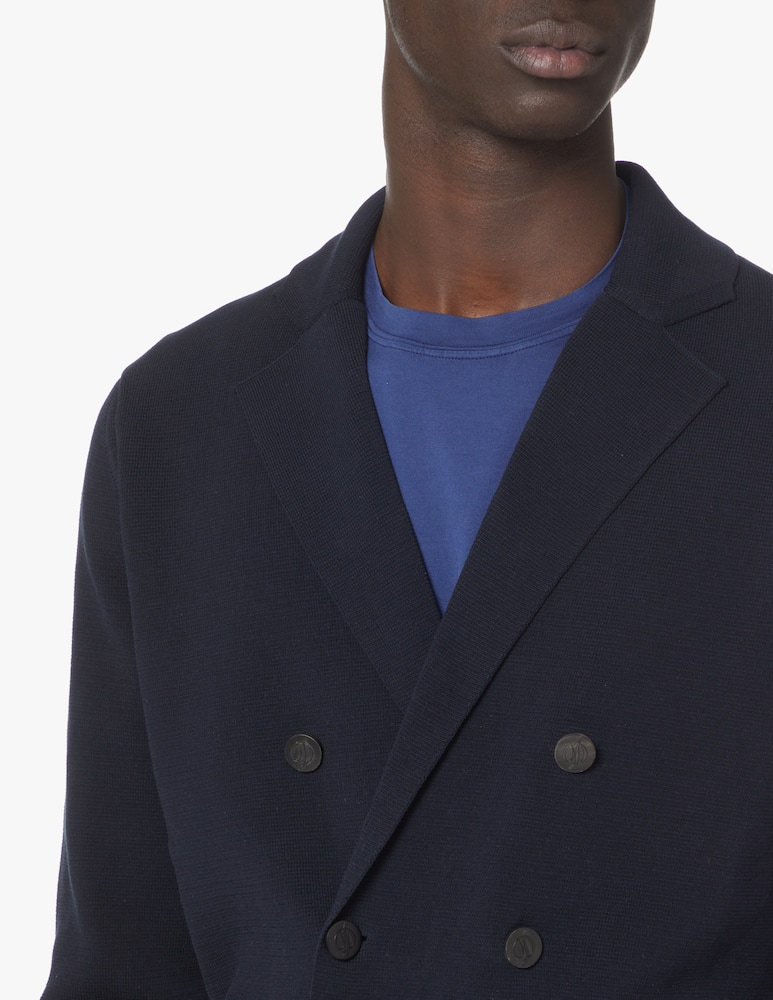 rinascente Drumohr Giacca dp in maglia - blu