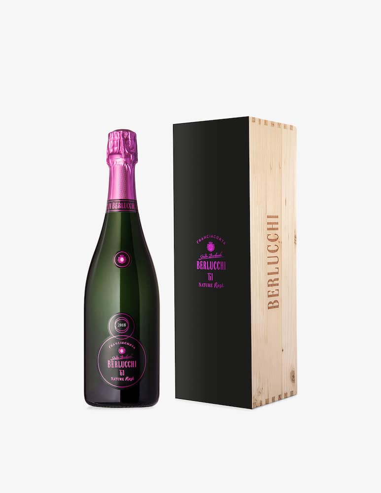 Guido Berlucchi Franciacorta Berlucchi 61 Nature Rose 2018 750ml - picture 1 Guido Berlucchi Franciacorta Berlucchi 61 Nature Rose 2018 750ml - picture 1