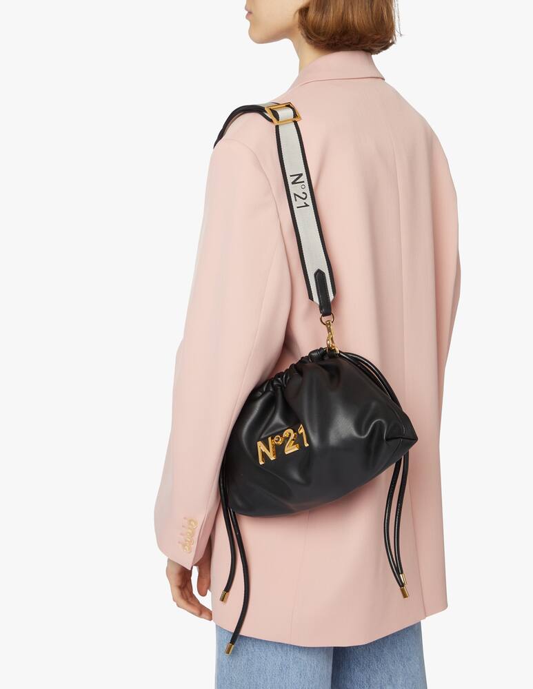 rinascente N°21 Eva S crossbody bag with coulisse - black