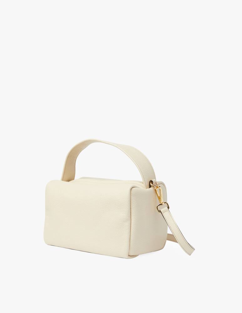 rinascente Ioef Gilda leather crossbody bag - white