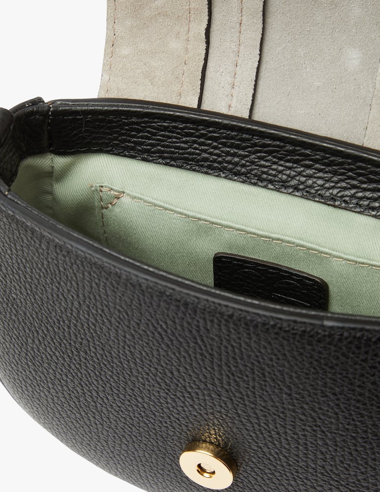 rinascente Ioef Kim mini leather crossbody bag - black