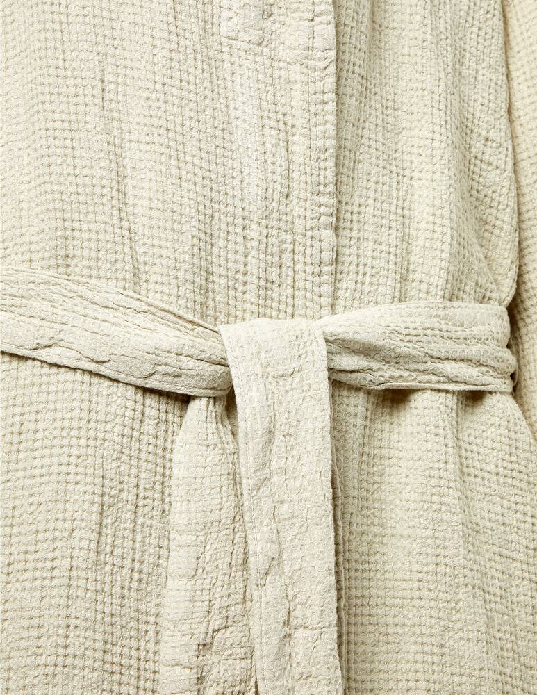 rinascente Society Lipe shawl bathrobe - beige