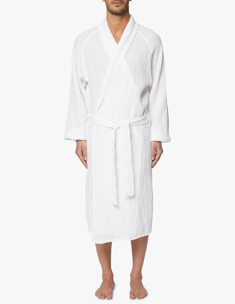 rinascente Society Lipe accappatoio scialle - bianco