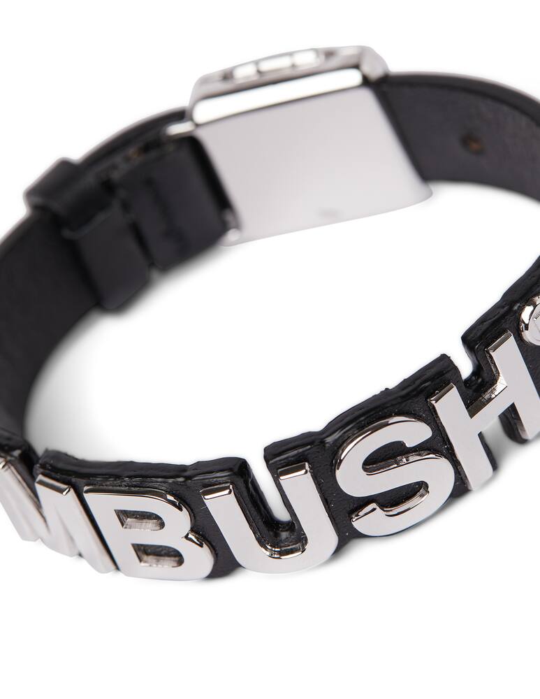 rinascente Ambush Logo lettering leather bracelet