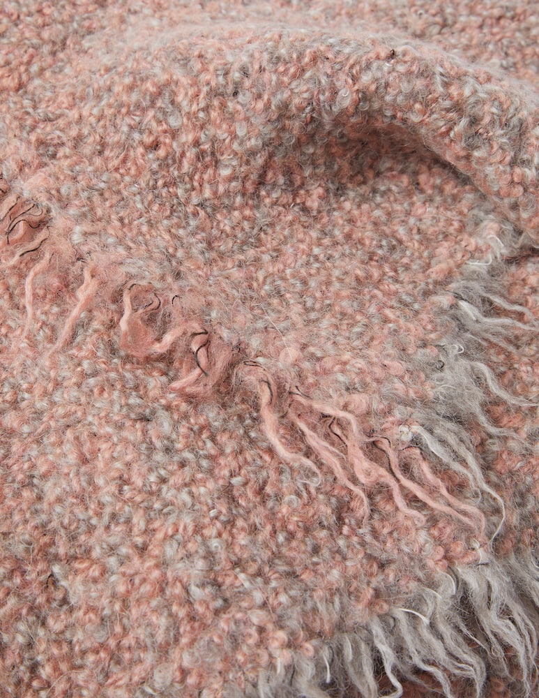 rinascente Society Multi Plaid 130x180 - rosa