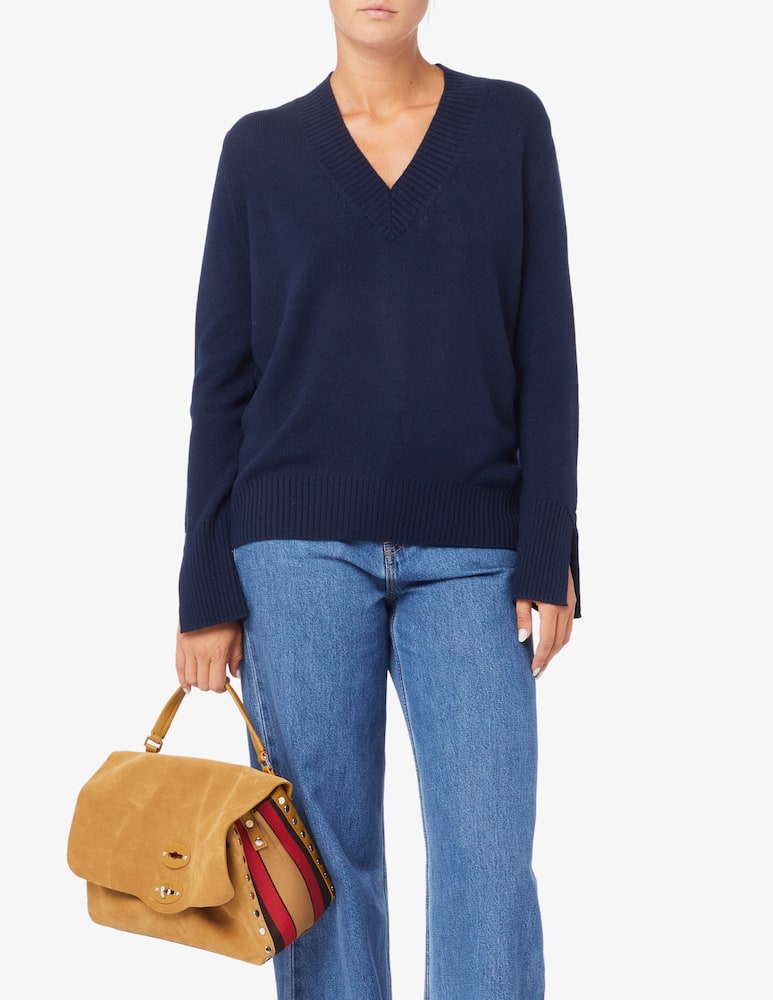 rinascente Zanellato Borsa Postina S stripe