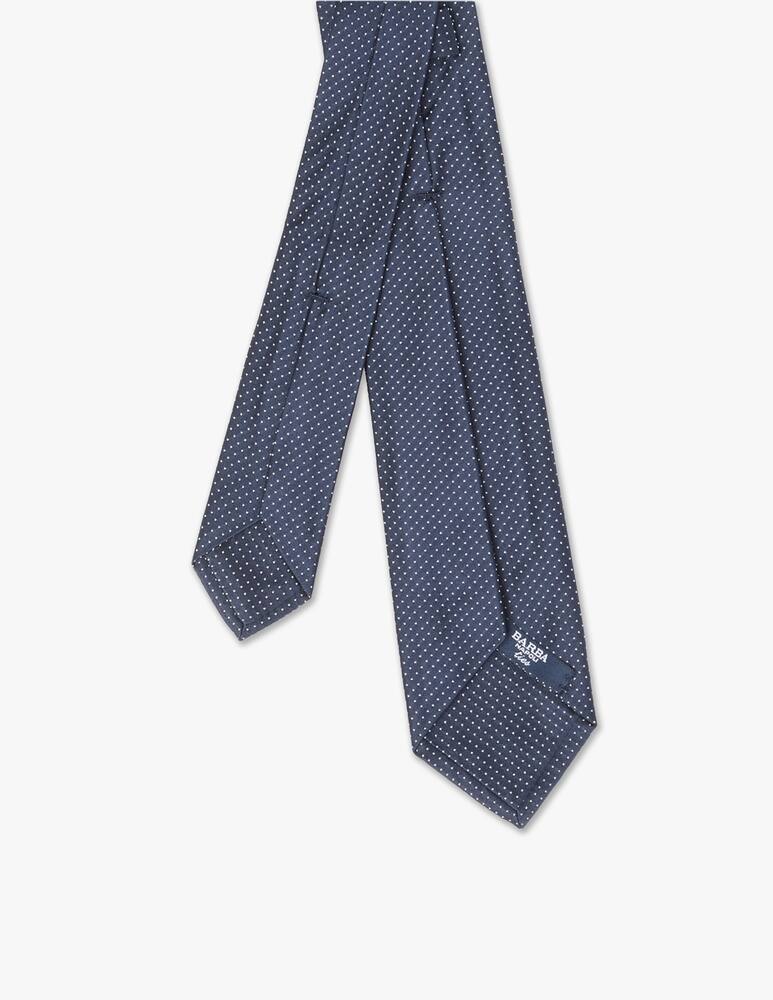 rinascente Barba Napoli Cravatta classica 4 punti blu