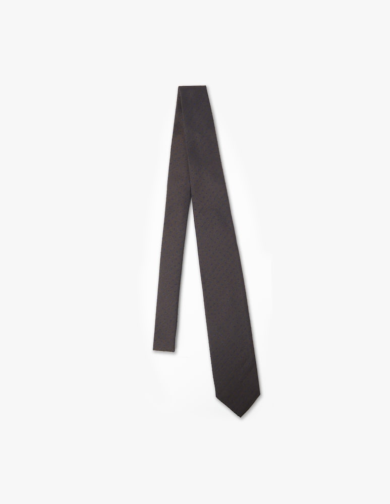 Barba Napoli Twill blue point tie - picture 1 Barba Napoli Twill blue point tie - picture 1