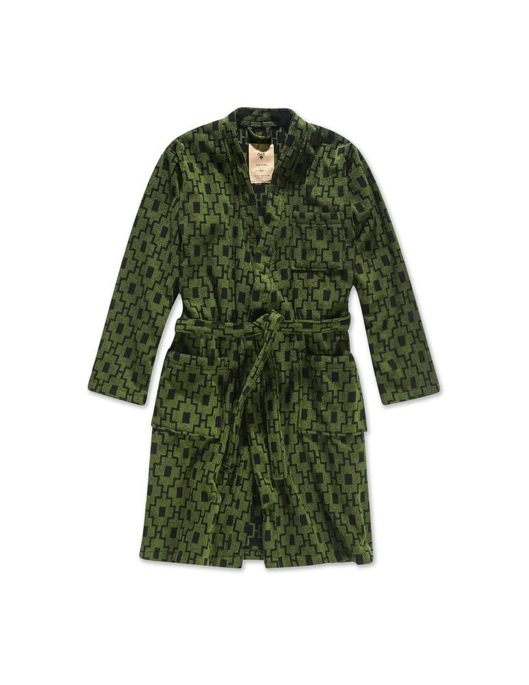 rinascente Oas Bathrobe   The Machu Pichu Robe S/M - Green