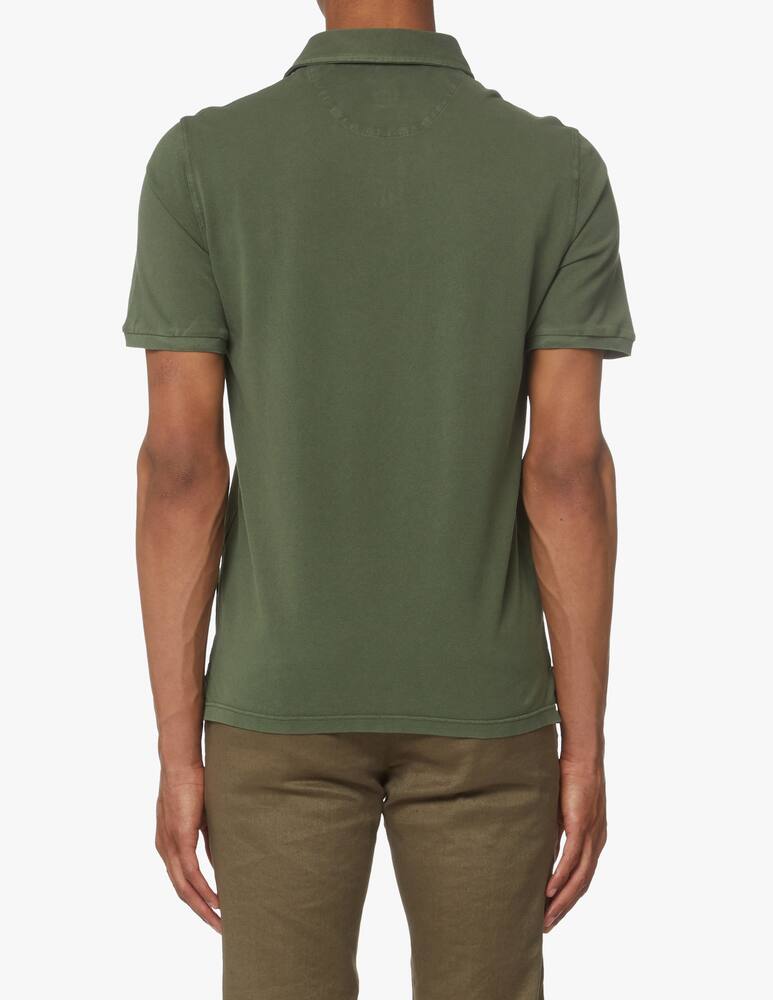 rinascente Fedeli Polo manica corta piquet north - verde