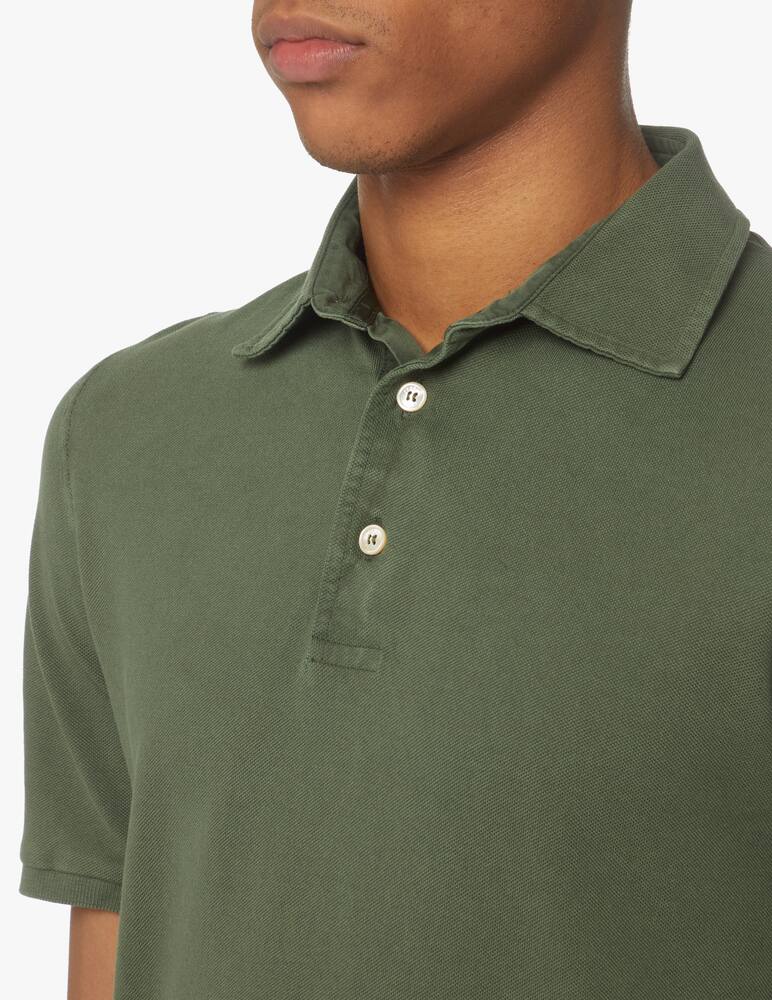 rinascente Fedeli Polo manica corta piquet north - verde