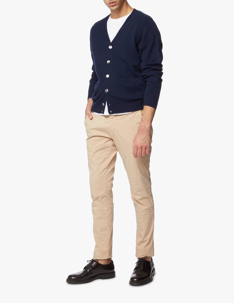 rinascente Pure Cashmere Cardigan scollo a v con bottoni in cashmere