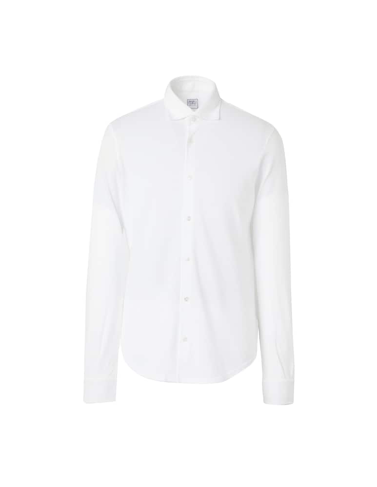 rinascente Fedeli Polo manica corta in cotone - bianco